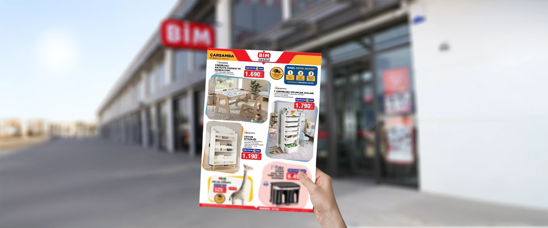 Homendra Tüm Bim Mağazalarında