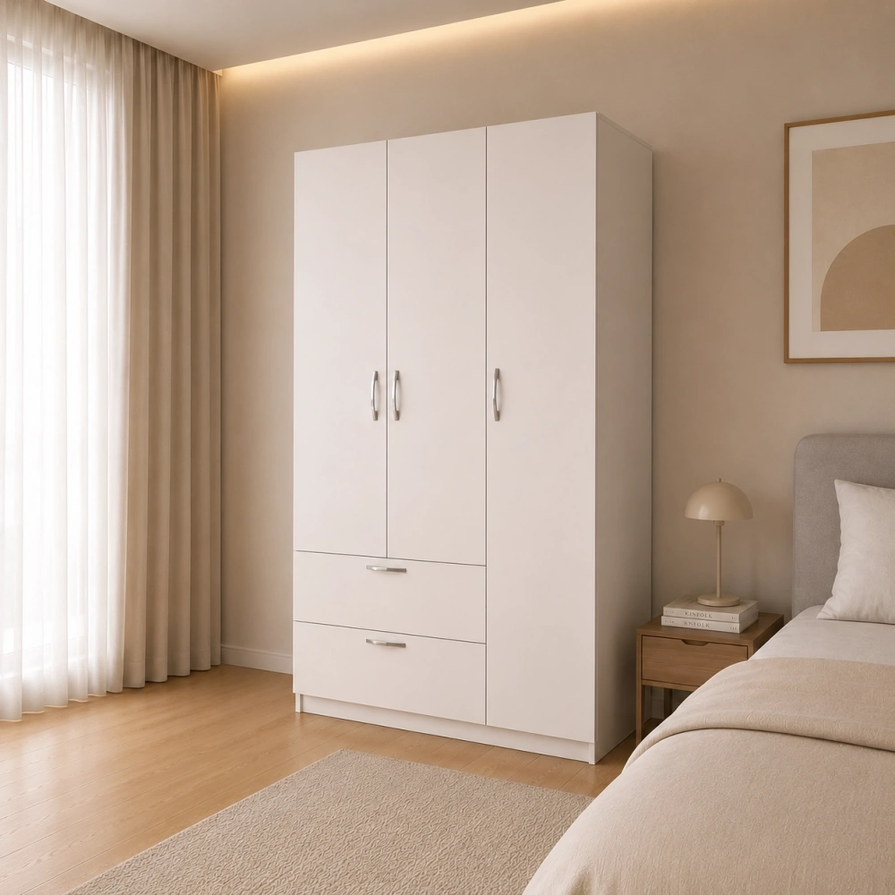 Homendra 3 Kapaklı Gardrop