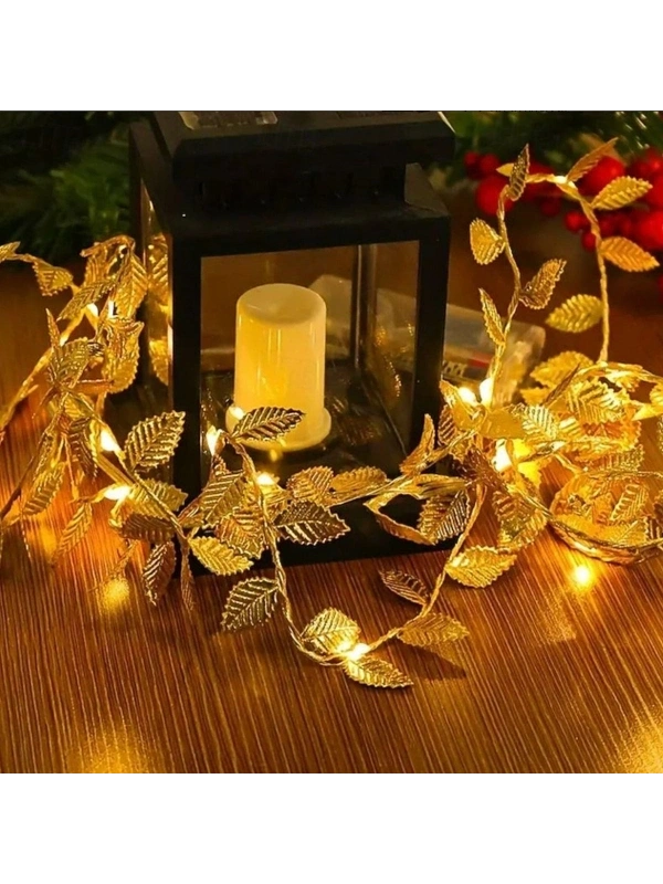3 Metre Yaldızlı Gold LED Işık