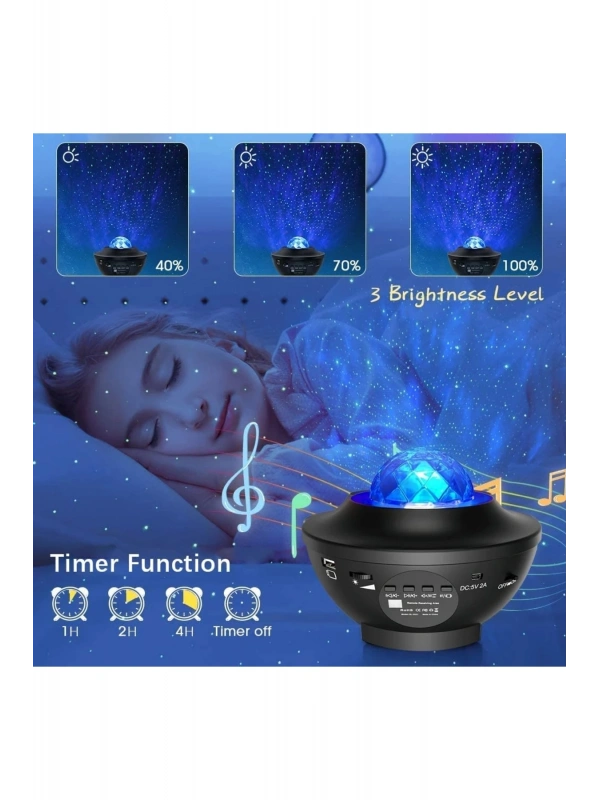 Galaxy Cover Multifonksiyon Projektör