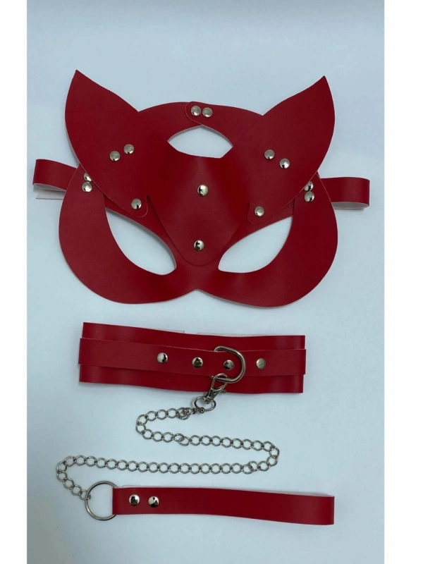 Seraviax Kırmızı Tasma Set