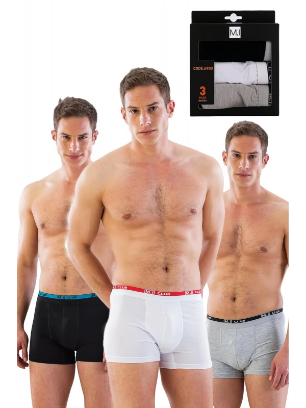 Seraviax MI Emay 6900 3lü Erkek Boxer