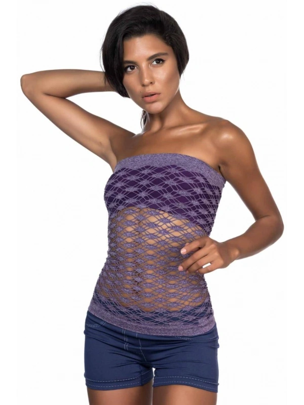 Seraviax Mor MI Emay 5034 Fantazi Büstiyer Atlet Korse