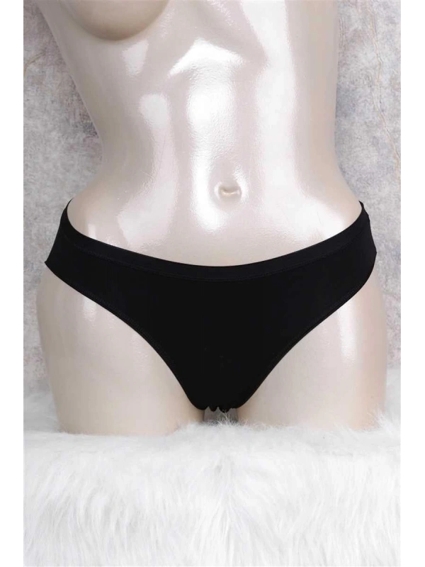 Seraviax Pamuklu Düşük Bel Geniş Bel Lastikli Slip