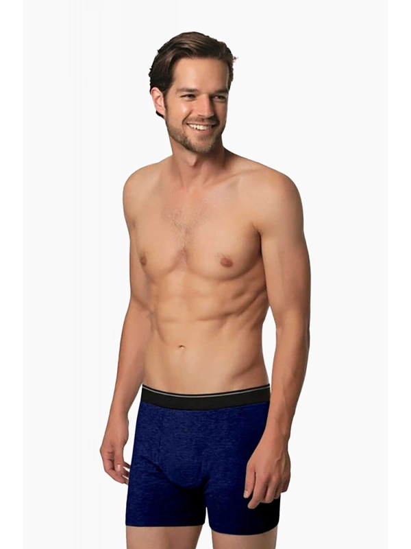 Seraviax Renkli 3lü Boxer Asorti Short