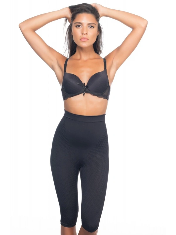 Seraviax Siyah MI Emay 2040 Anti Selülit Boxer Korse