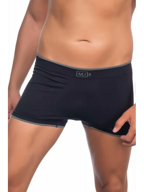 Seraviax Siyah MI Emay 2103 Soft Erkek Boxer