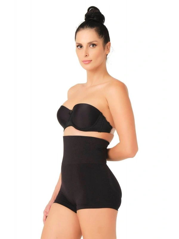 Siyah Pantolon Double Korse