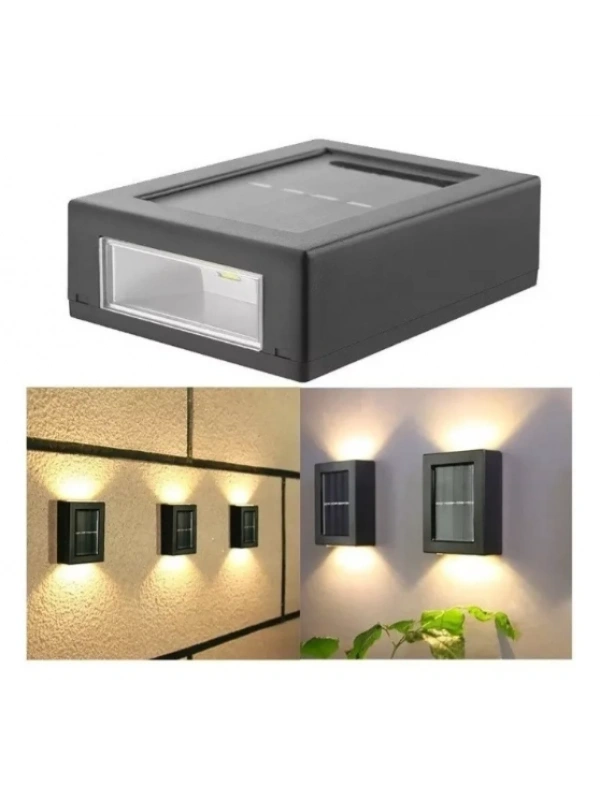Solar 4 Ledli Duvar Aydınlatması