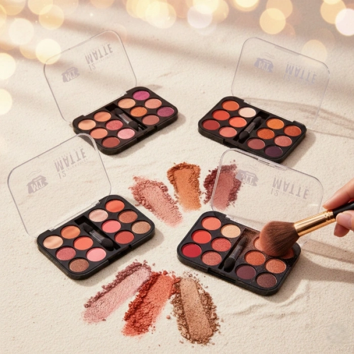 12 Renk Far Paleti - 3lü Set