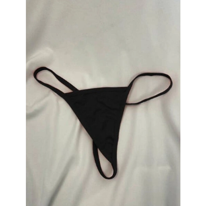 Kadın Siyah Tanga Külot String