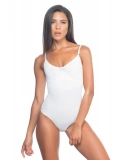 Beyaz Desenli Body Korse