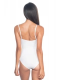 Beyaz Desenli Body Korse