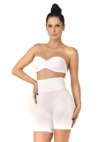 Beyaz Düşük Bel Double Pantalon Korse