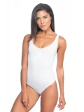 Beyaz Kalın Askılı Body Korse