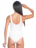 Beyaz Kalın Askılı Body Korse