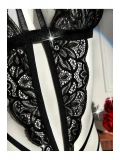 Kadın Siyah  Dantel Babydoll