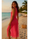 Pembe Zarafet Elbisesi