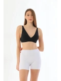 Seraviax Beyaz MI 2703 Lazer Kesim İz Yapmaz Hayalet Boxer