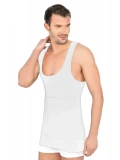 Seraviax Beyaz MI Emay 1400 Modal Cotton Erkek Atlet Korse