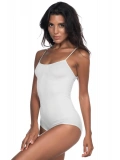 Seraviax Beyaz MI Emay 1923 Soft İp Askılı Çıtçıtlı Body