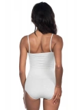 Seraviax Beyaz MI Emay 1923 Soft İp Askılı Çıtçıtlı Body