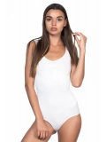 Seraviax Beyaz MI Emay 1924 Soft Kalın Askıllı Çıtçıtlı Body