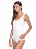 Seraviax Beyaz MI Emay 1924 Soft Kalın Askıllı Çıtçıtlı Body