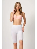 Seraviax Beyaz MI Emay 3004 Soft Uzun Paça Dantel Boxer