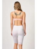 Seraviax Beyaz MI Emay 3004 Soft Uzun Paça Dantel Boxer