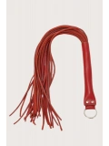 Seraviax Deri Fantezi Harness Kırmızı Kırbaç