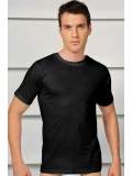 Seraviax Erkek Pamuklu Kısa Kol Dar Yaka Klasik Fanila T-Shirt