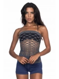 Seraviax Gri MI Emay 5034 Fantazi Büstiyer Atlet Korse