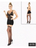 Seraviax Likralı Saten Babydoll