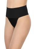 Seraviax Siyah MI 2048 Seamless Çift Renk String Korse