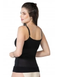 Seraviax Siyah MI Emay 1402 Modal Cotton Emzirme Atlet Korse