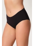 Seraviax Siyah MI Emay 2702 Lazer Kesim Toparlayıcı Mama Slip Korse