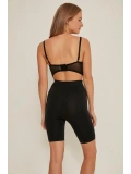 Seraviax Siyah MI Emay 3005 Soft Uzun Paçalı Boxer Korse