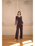 Seraviax Uzun Kollu ve Dantelli Pijama Takımı