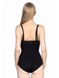 Siyah Göğsü Açık Body Korse