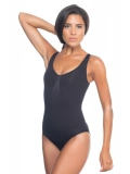 Siyah Kalın Askılı Body Korse