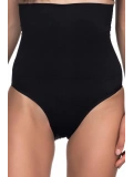 Siyah Yüksek Bel Double Slip Korse