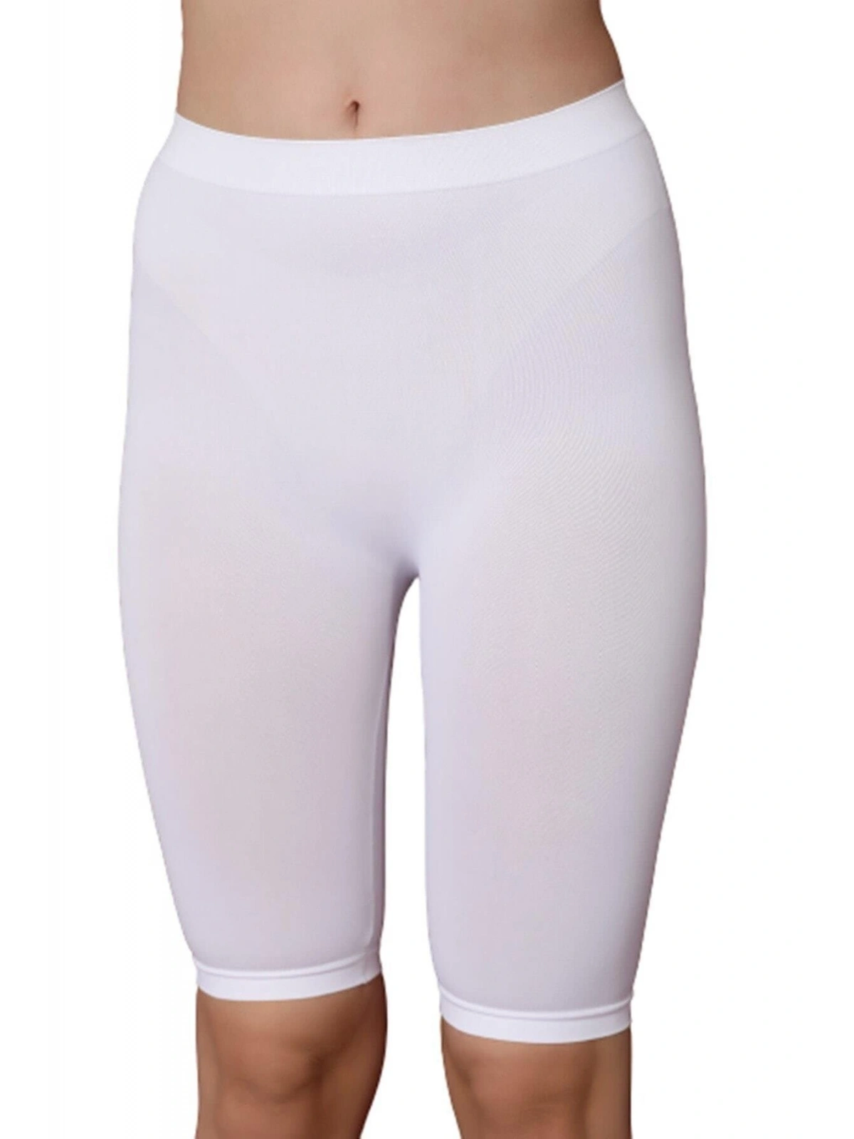 Seraviax Beyaz MI Emay 3856 Soft Kapri Tayt