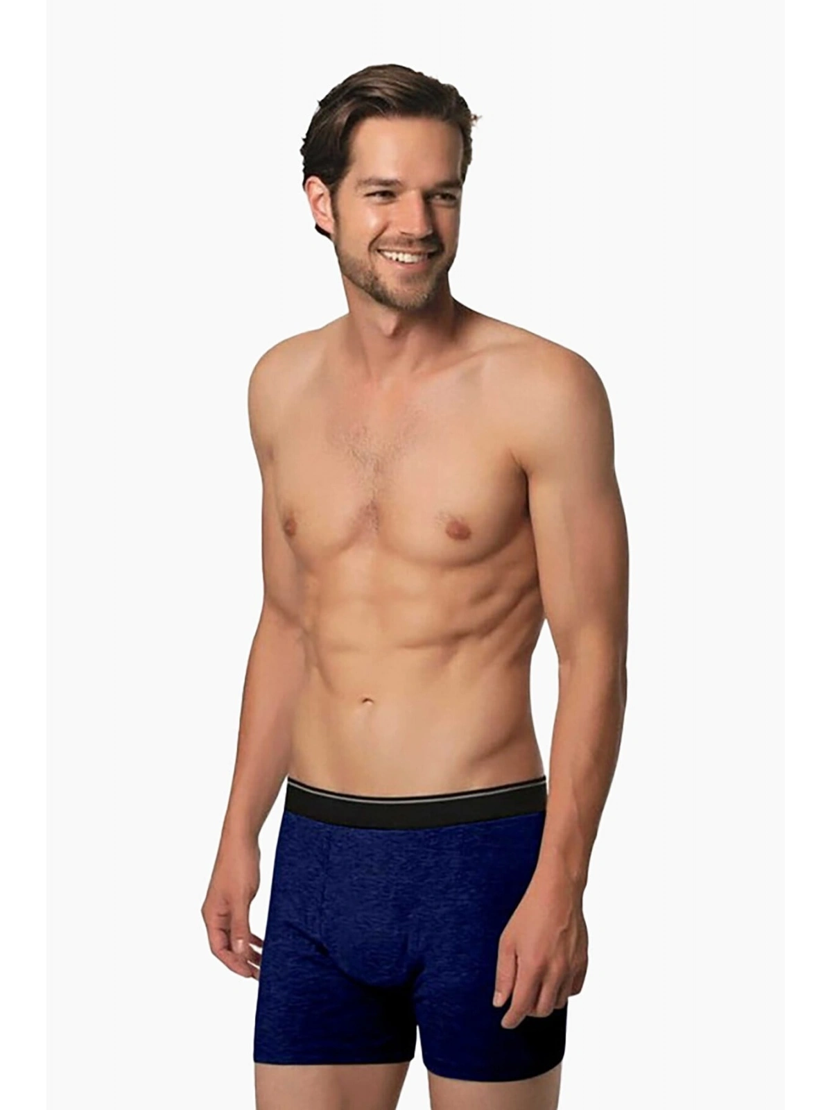 Seraviax Renkli 3lü Boxer Asorti Short
