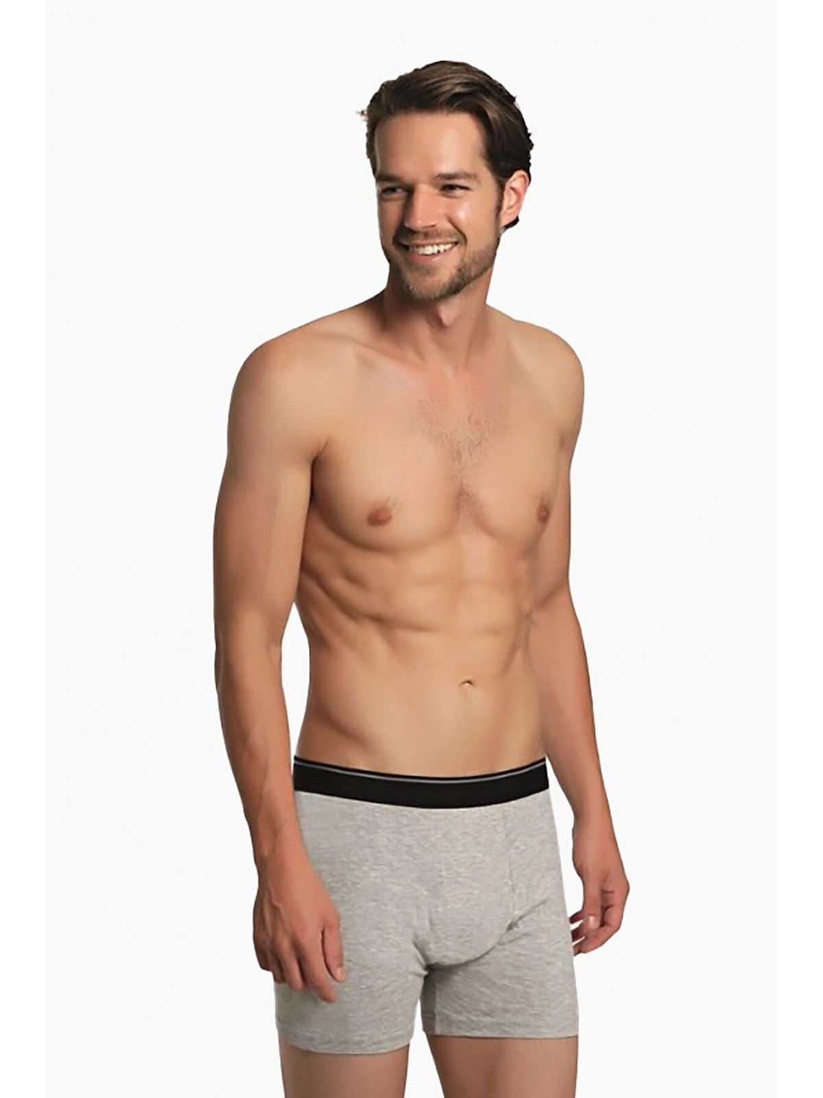 Seraviax Renkli 3lü Boxer Asorti Short