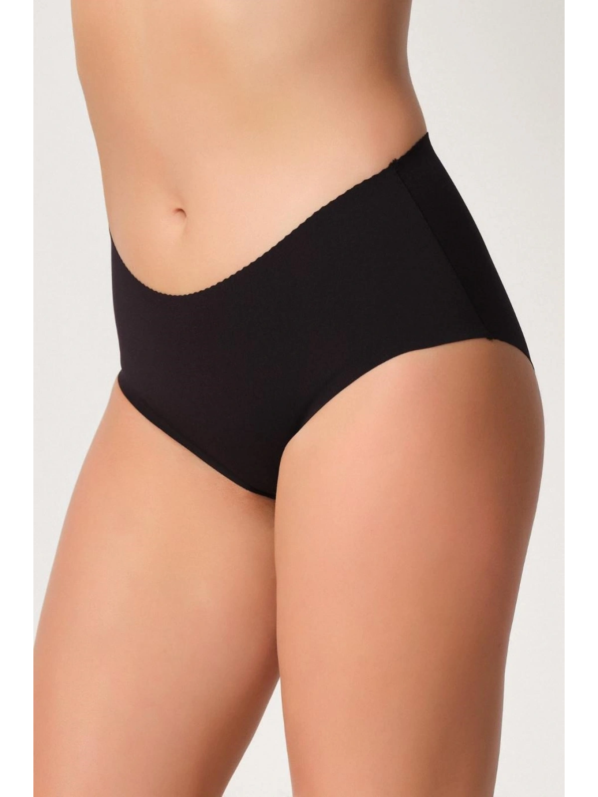 Seraviax Siyah MI Emay 2702 Lazer Kesim Toparlayıcı Mama Slip Korse