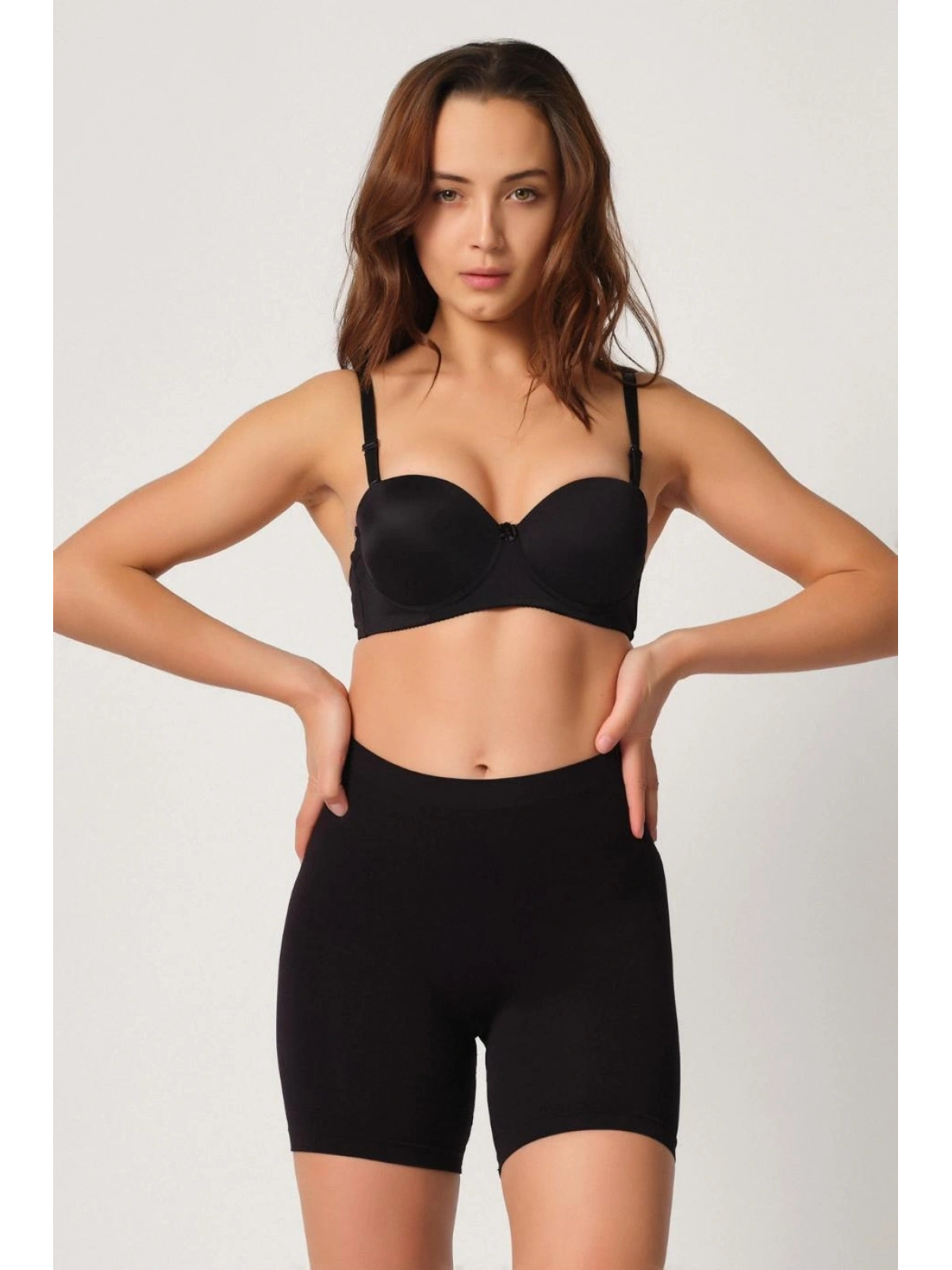 Seraviax Siyah MI Emay 3003 Soft Paçalı Boxer