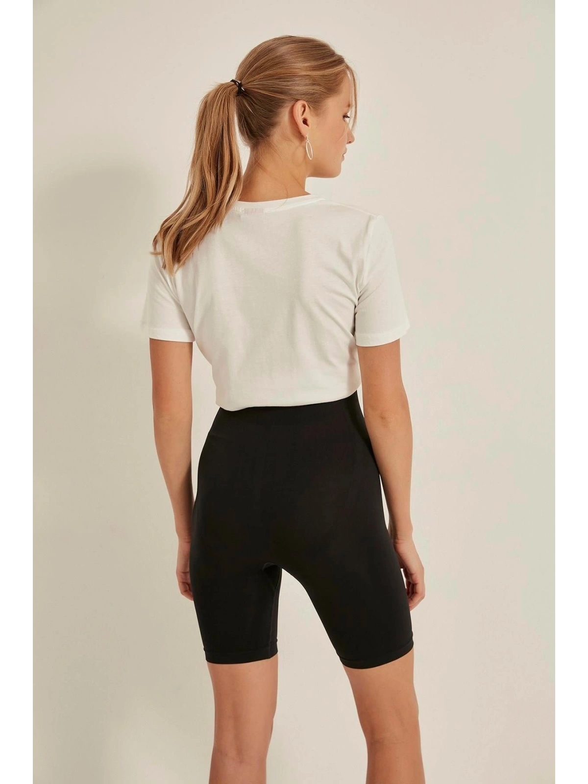Seraviax Siyah MI Emay 3005 Soft Uzun Paçalı Boxer Korse