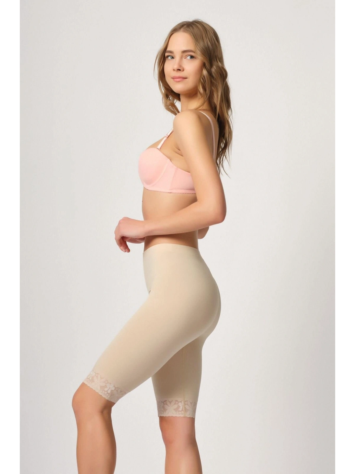 Seraviax Ten MI Emay 3004 Soft Uzun Paça Dantel Boxer
