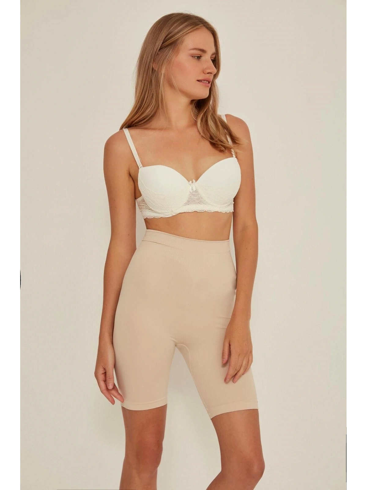 Seraviax Ten MI Emay 3005 Soft Uzun Paçalı Boxer Korse